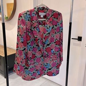 SATIN BLAZER